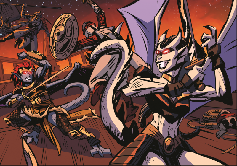 File:Demona Skade Battling Fortune Favors the Brave.png
